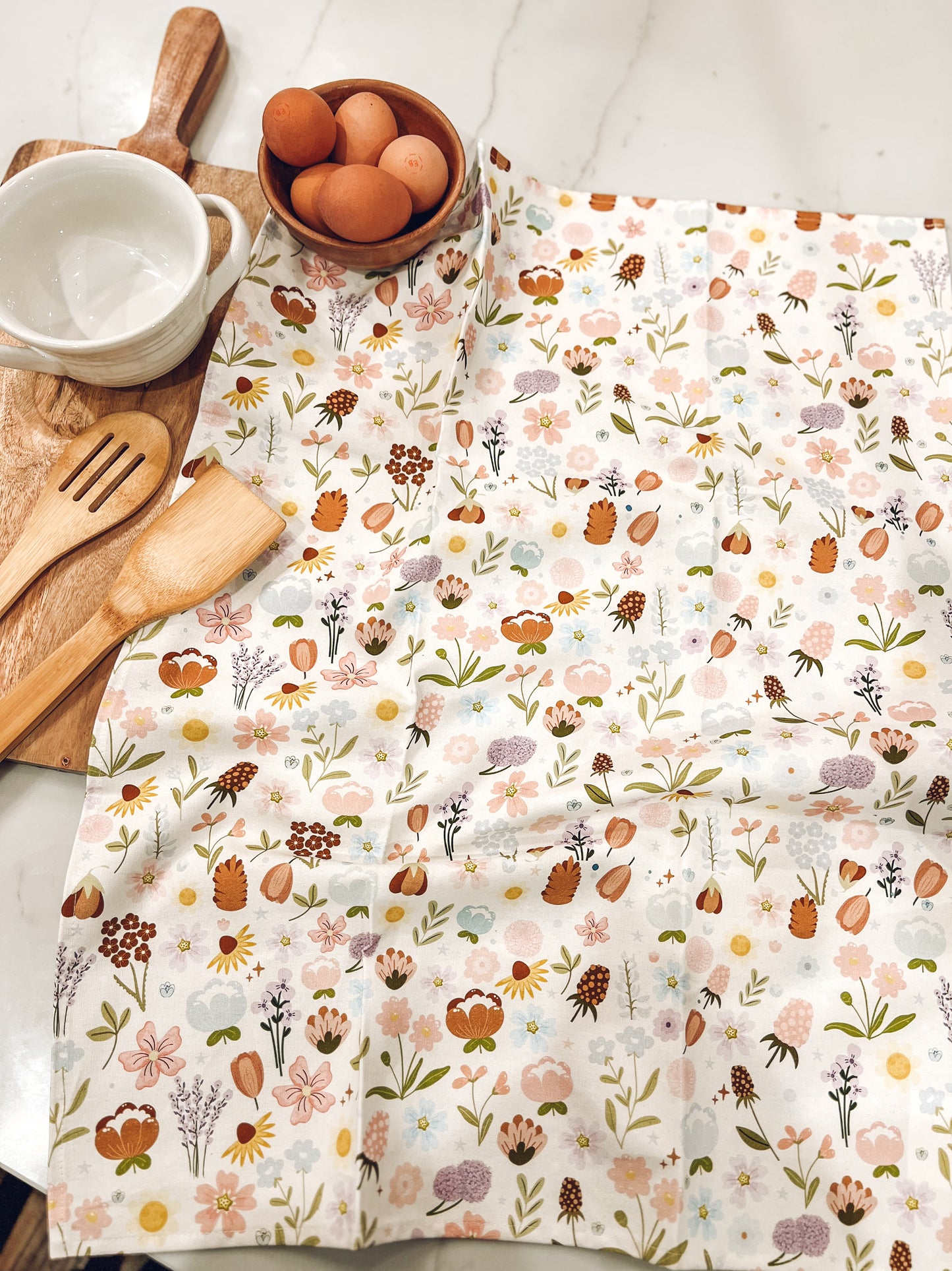 Gardens of Jannah Tea Towel