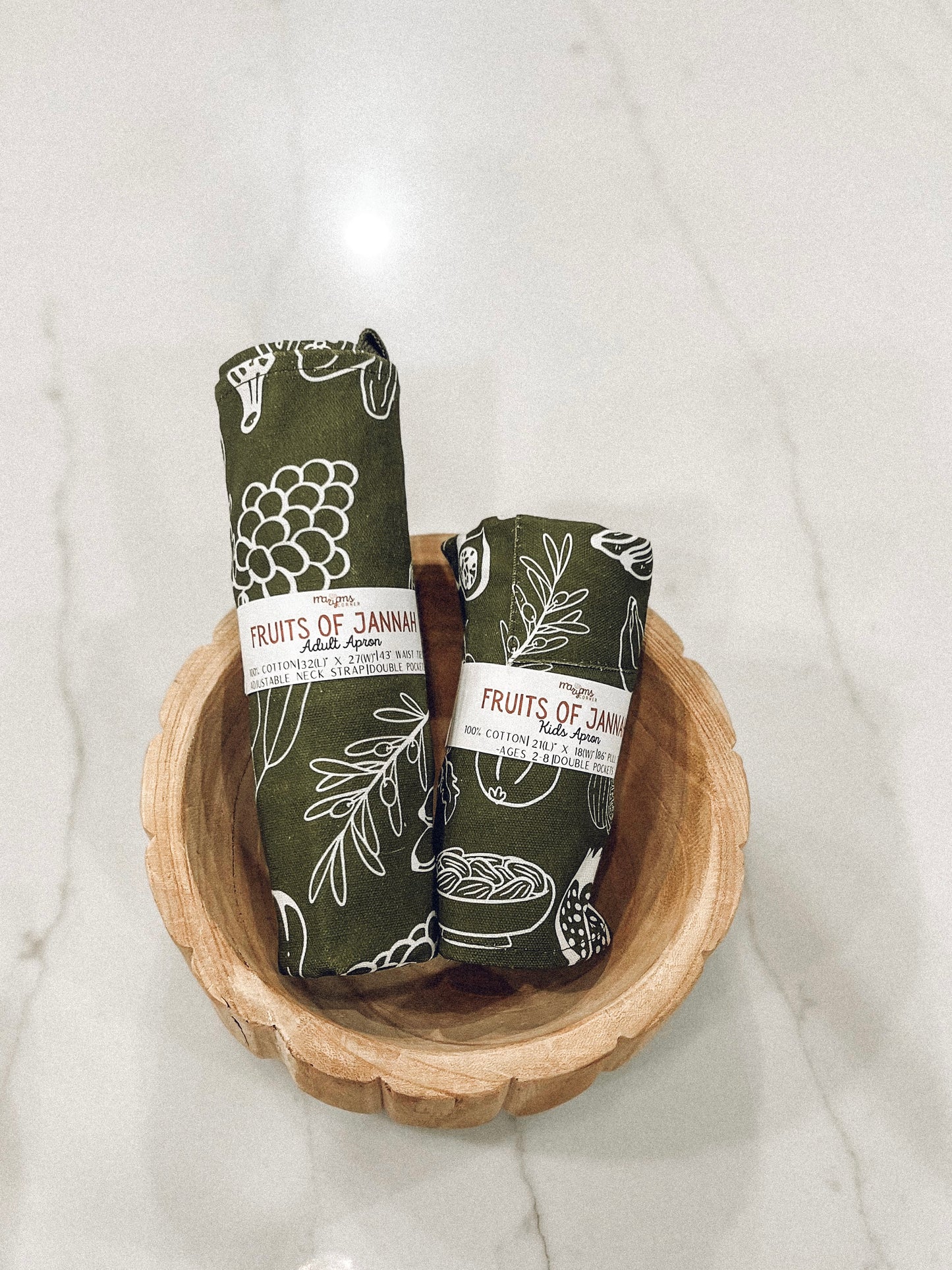 Fruits Of Jannah Adult Apron