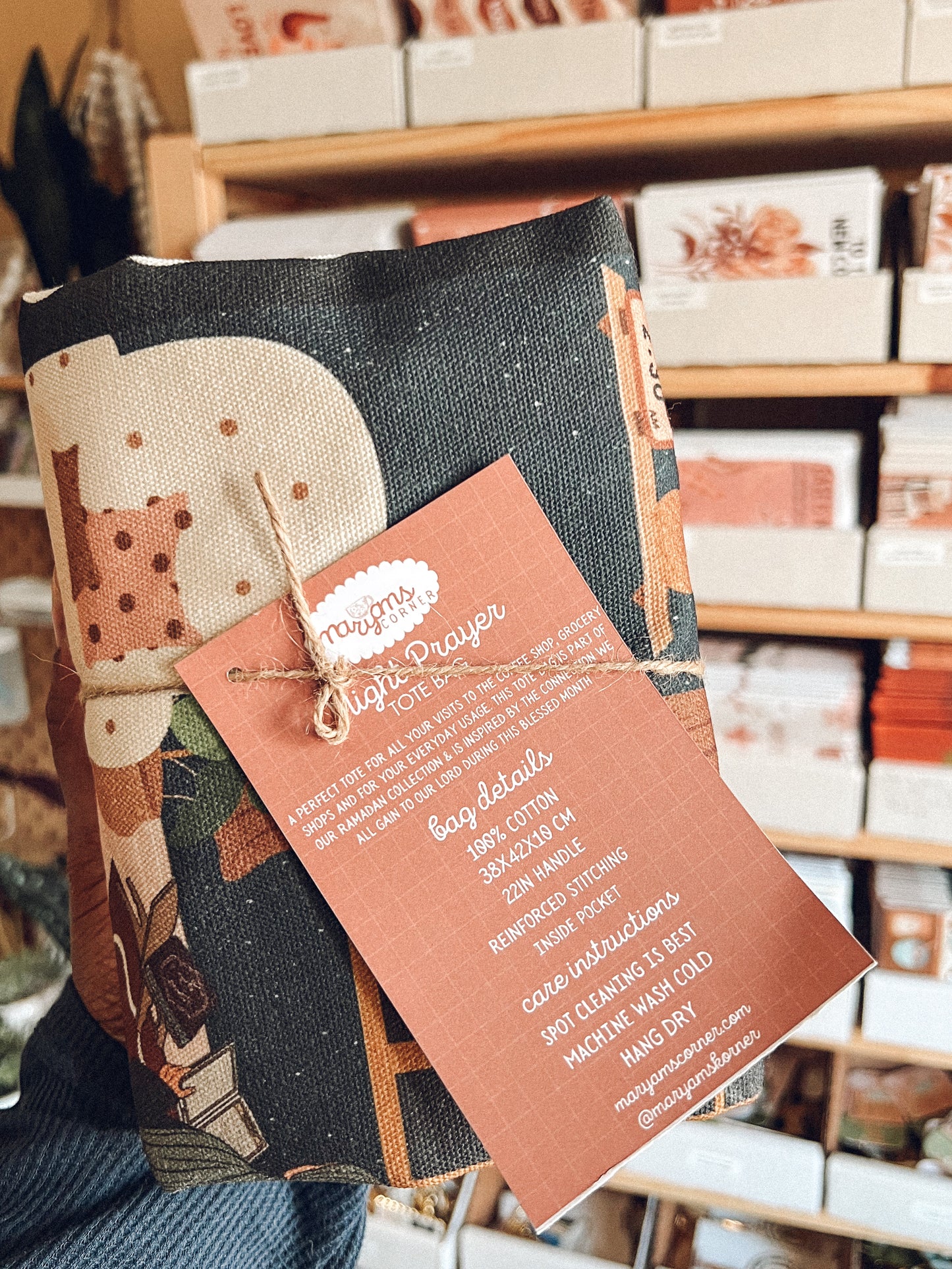 Night Prayer Tote Bag