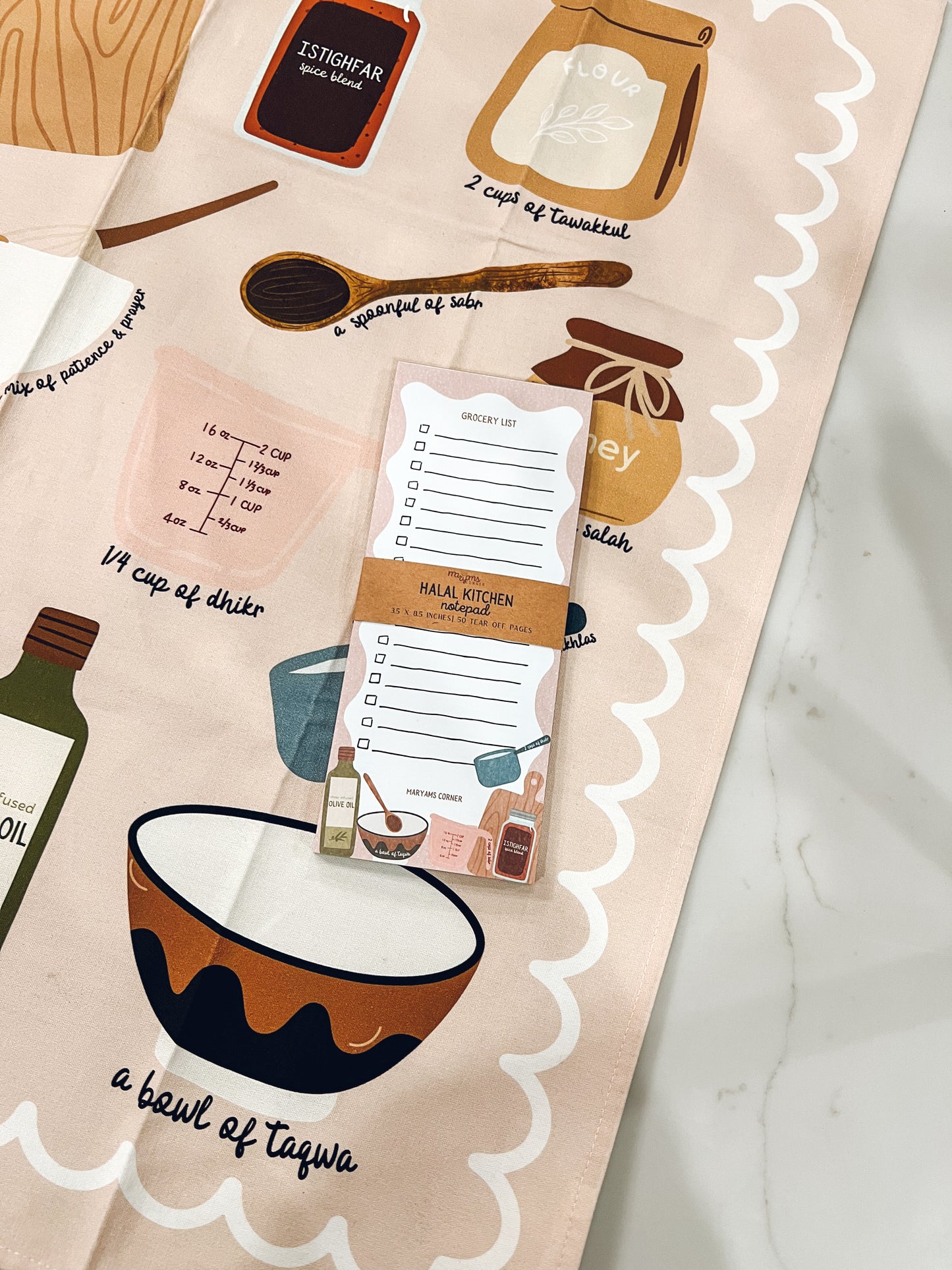 Recipe For Success Grocery List Notepad