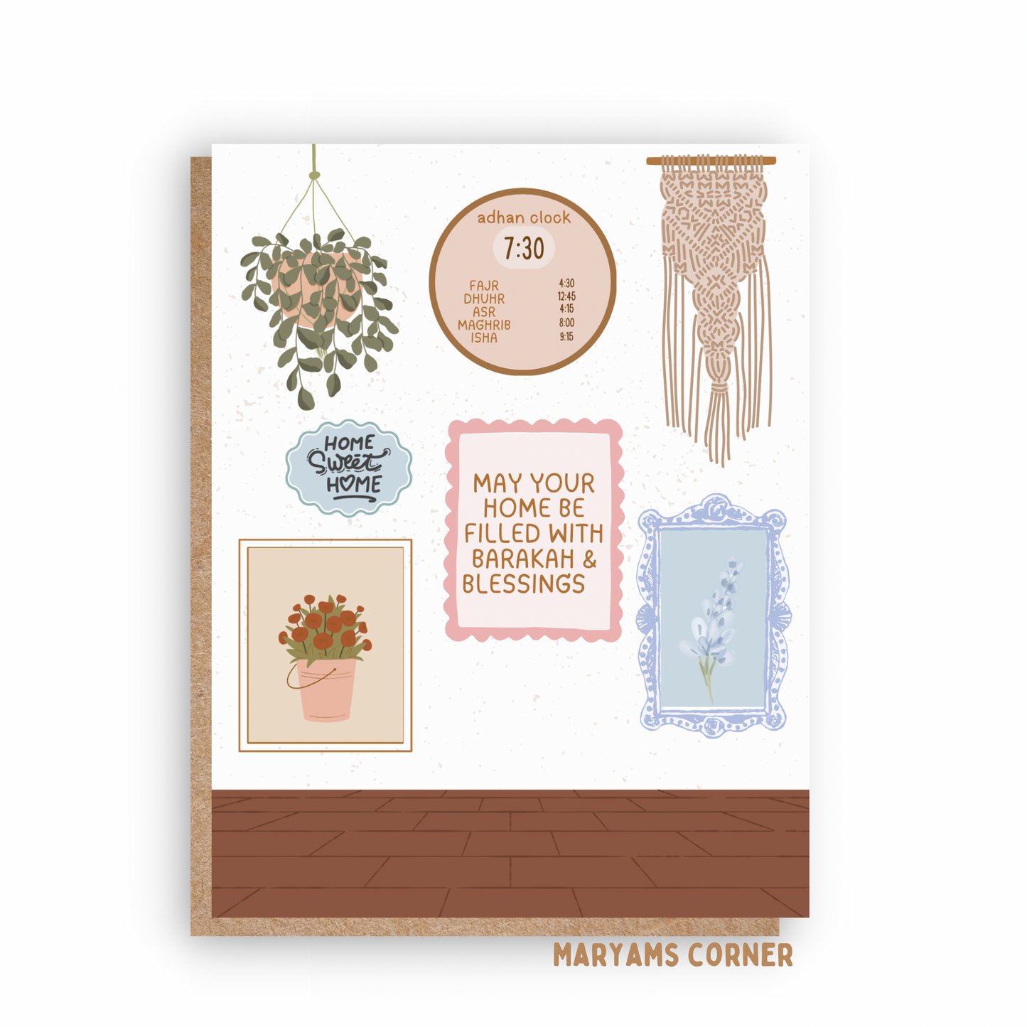 Barakah & Blessings Home Card