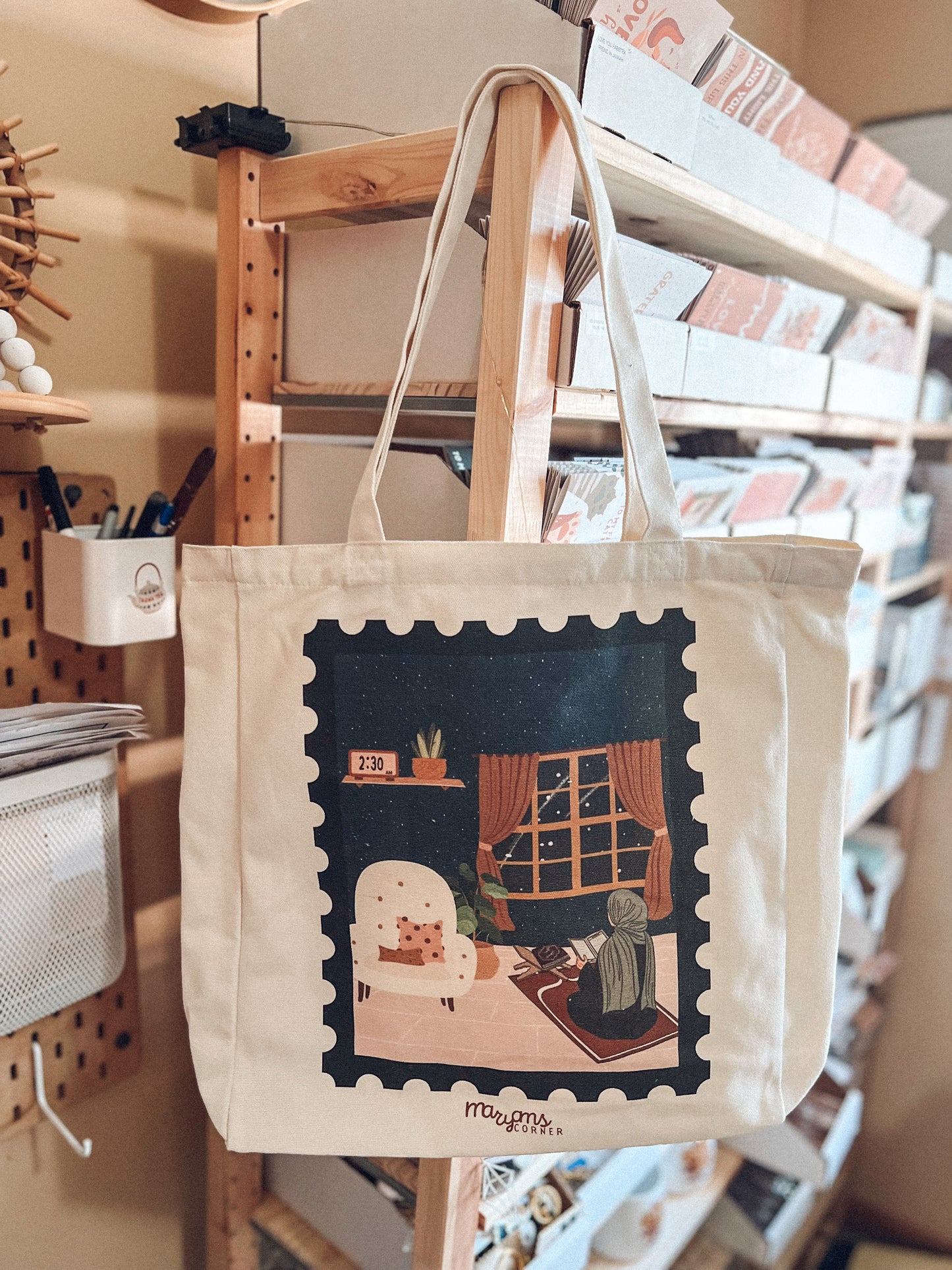 Night Prayer Tote Bag