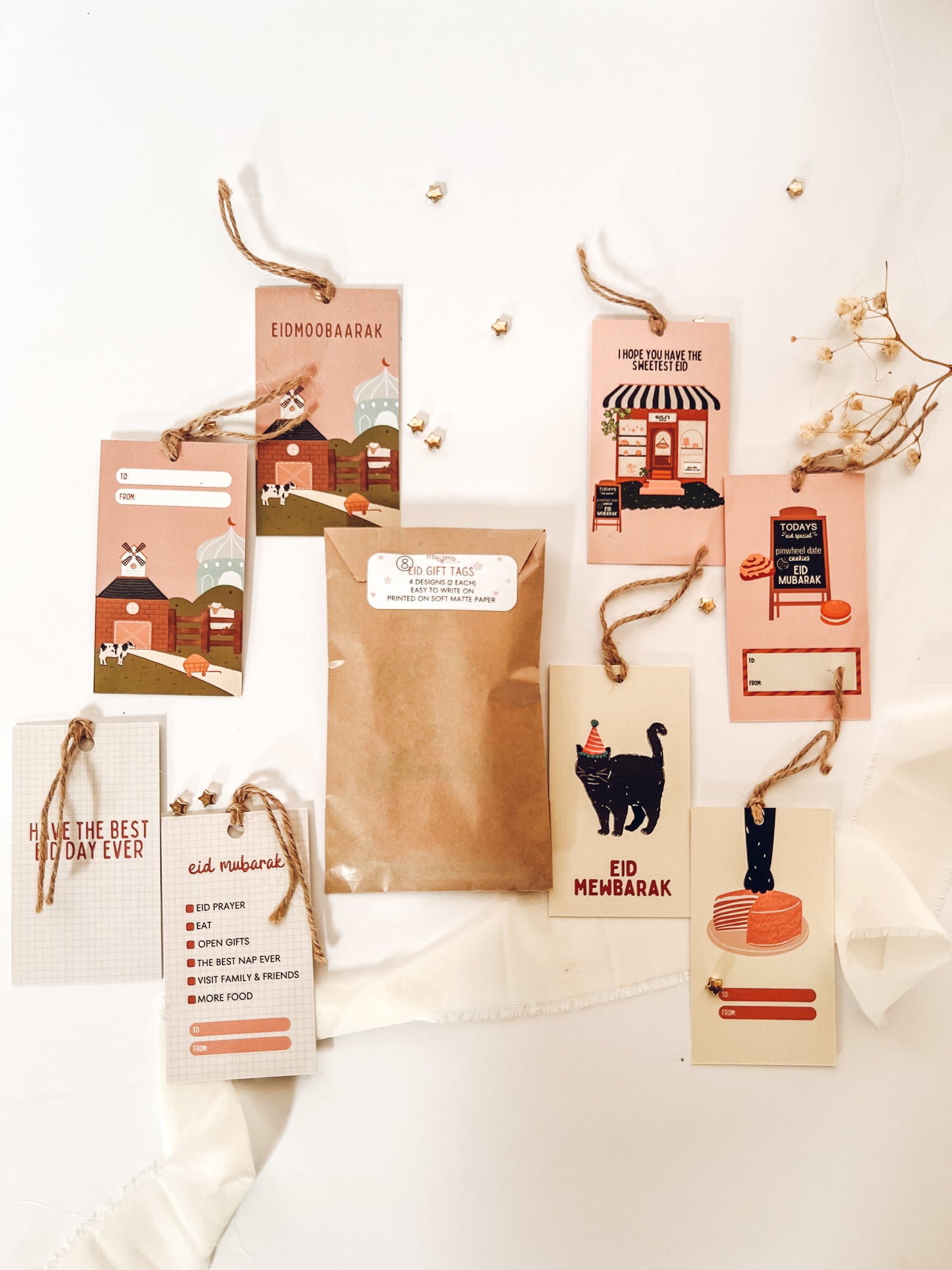 Eid Gift Tags Set
