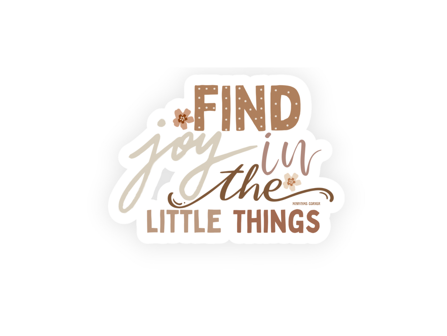 Find Joy Sticker