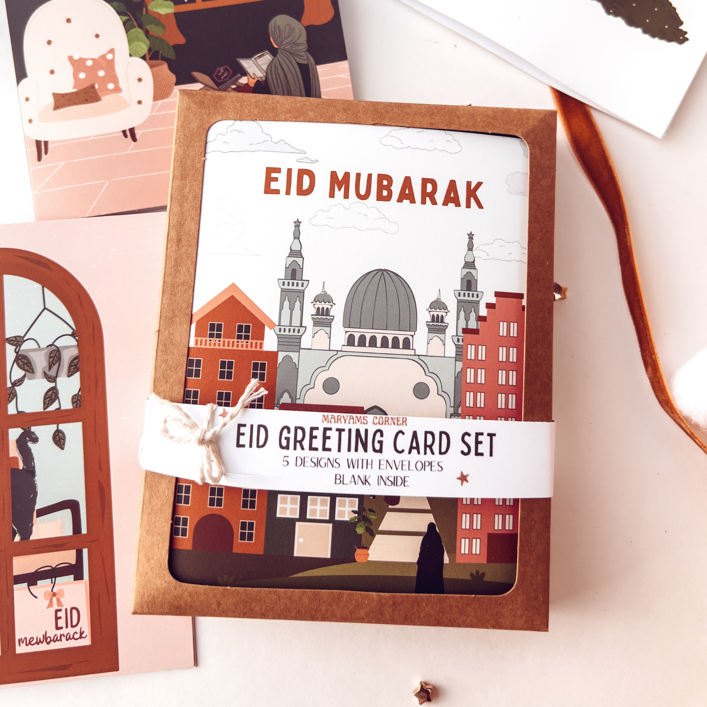 Eid Greeting Card Set