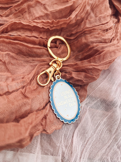 Living In Answered Dua Keychain