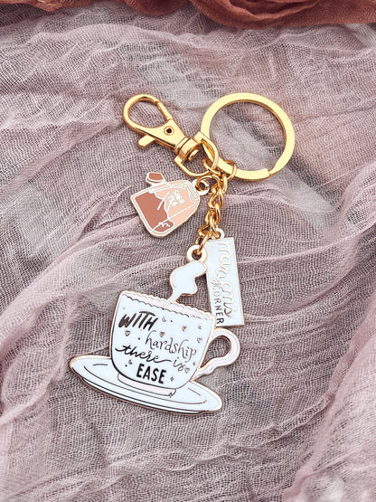 With Every Hardship There is Ease Keychain
