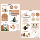 Eid Gift Tag Sticker Sheets