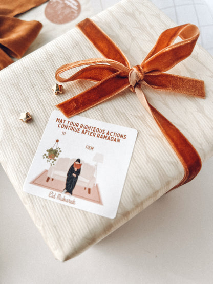 Eid Gift Tag Sticker Sheets