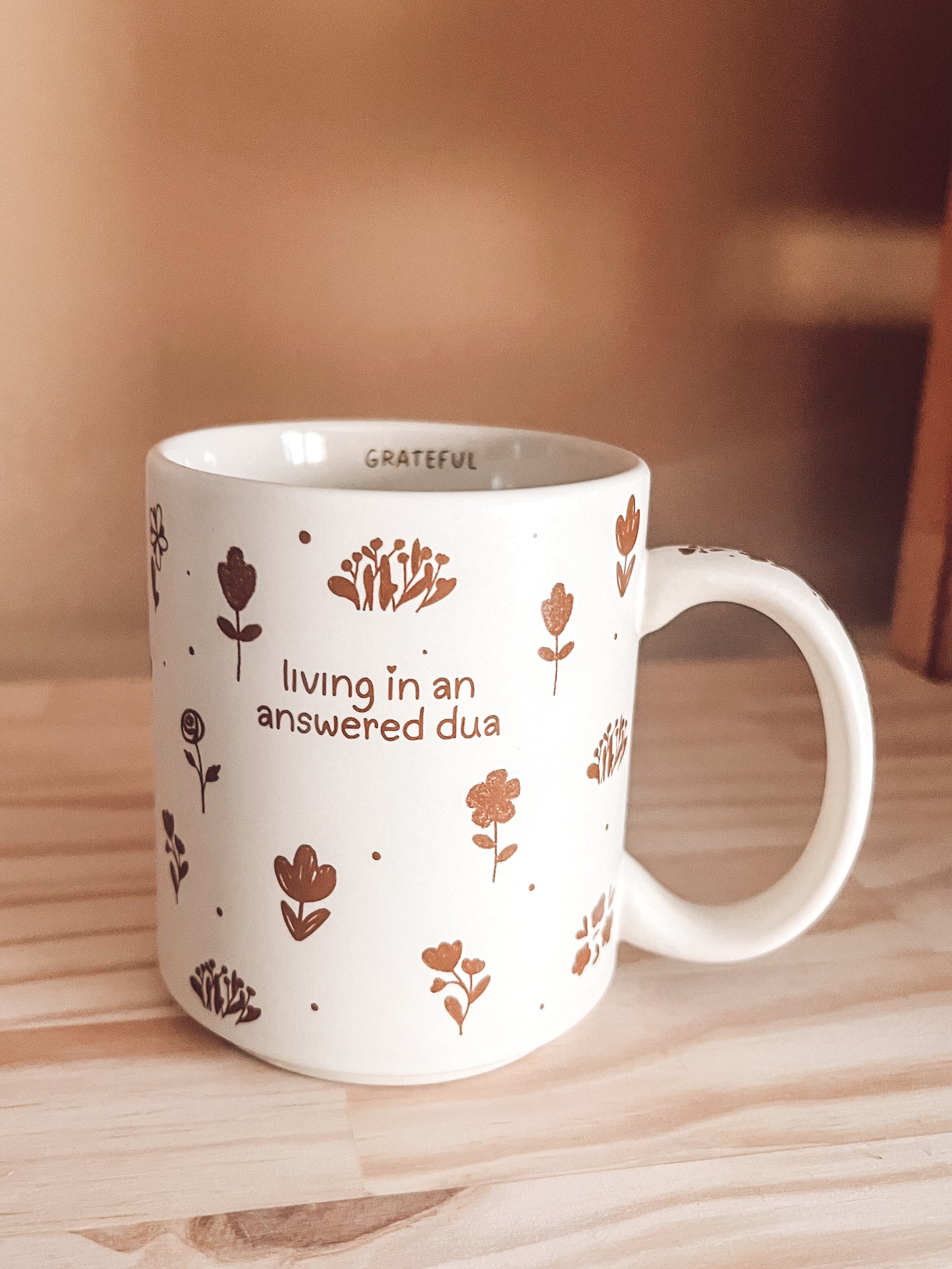 Living In An Answered Dua Mug