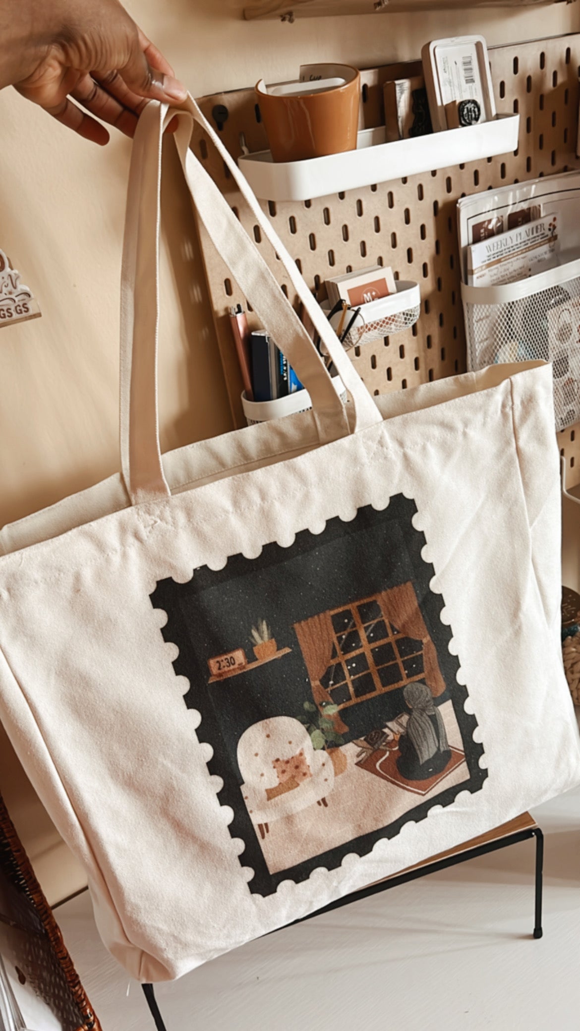 Night Prayer Tote Bag