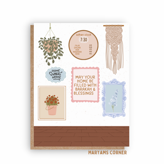 Barakah & Blessings Home Card