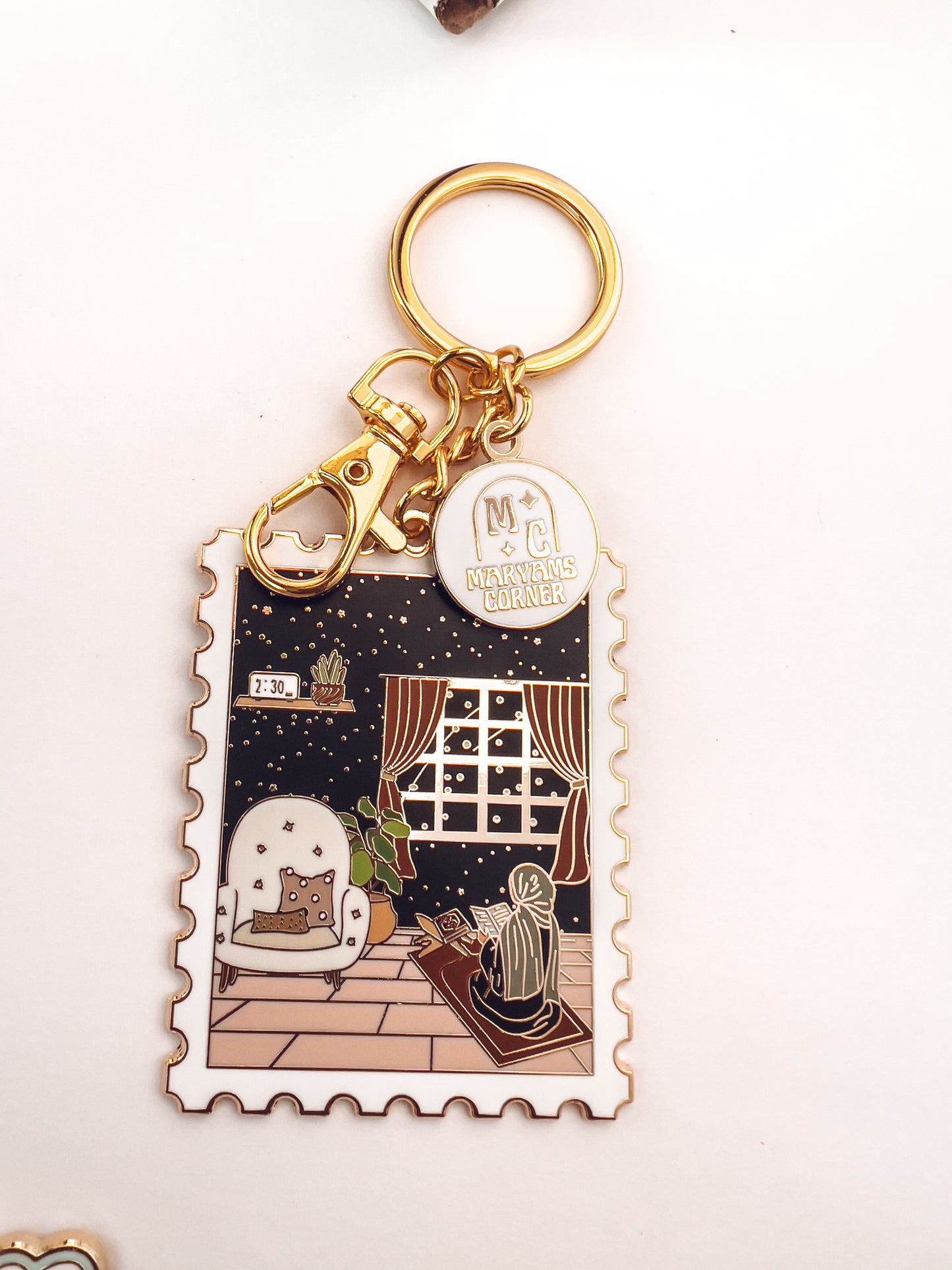 Night Prayer Keychain