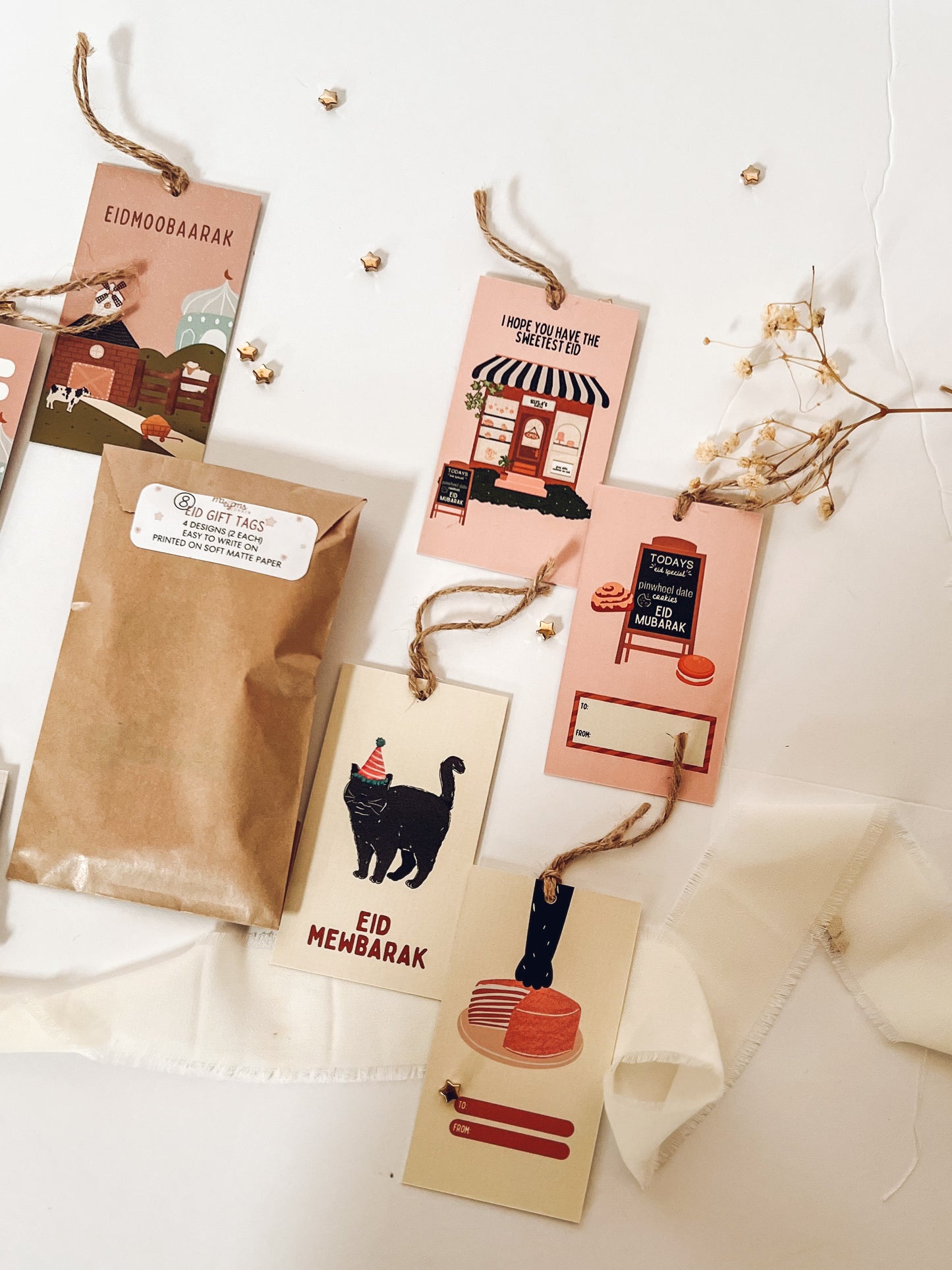 Eid Gift Tags Set