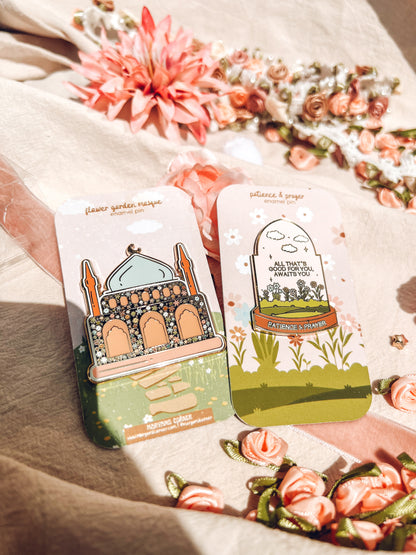 Patience & Prayer Pin
