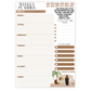 Weekly Planner Notepad