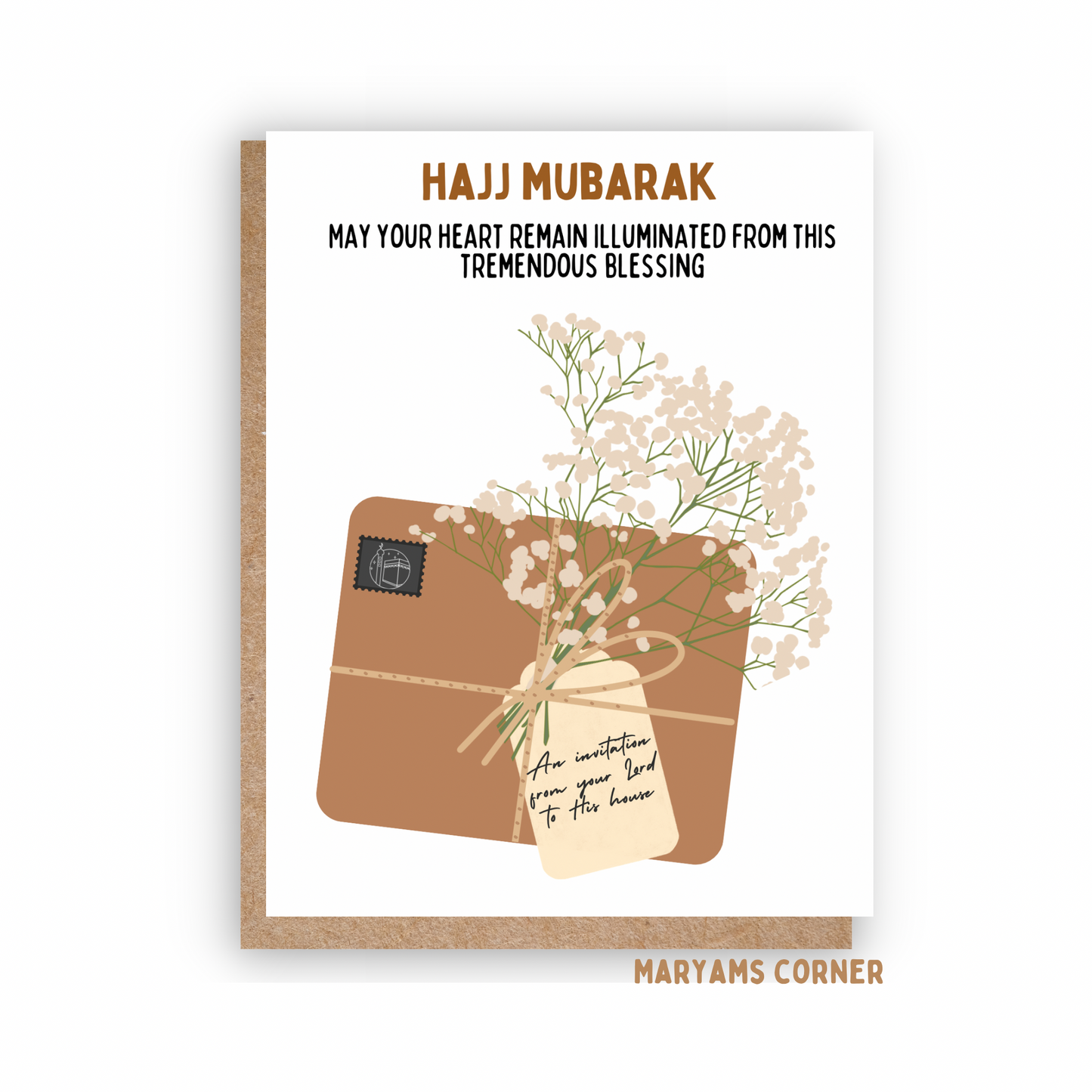 Hajj Mubarak Card