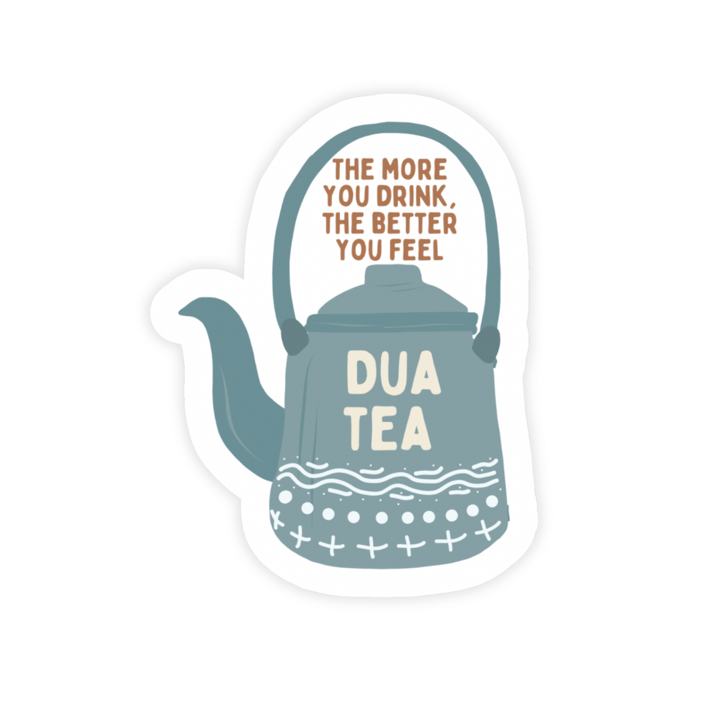 Dua Tea Sticker