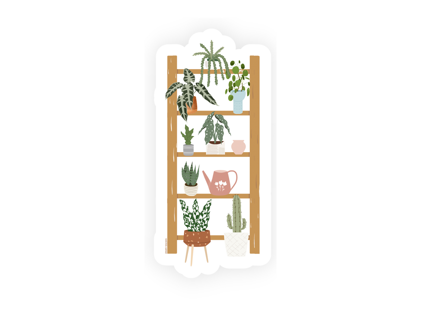 Plant Ladder Sticker