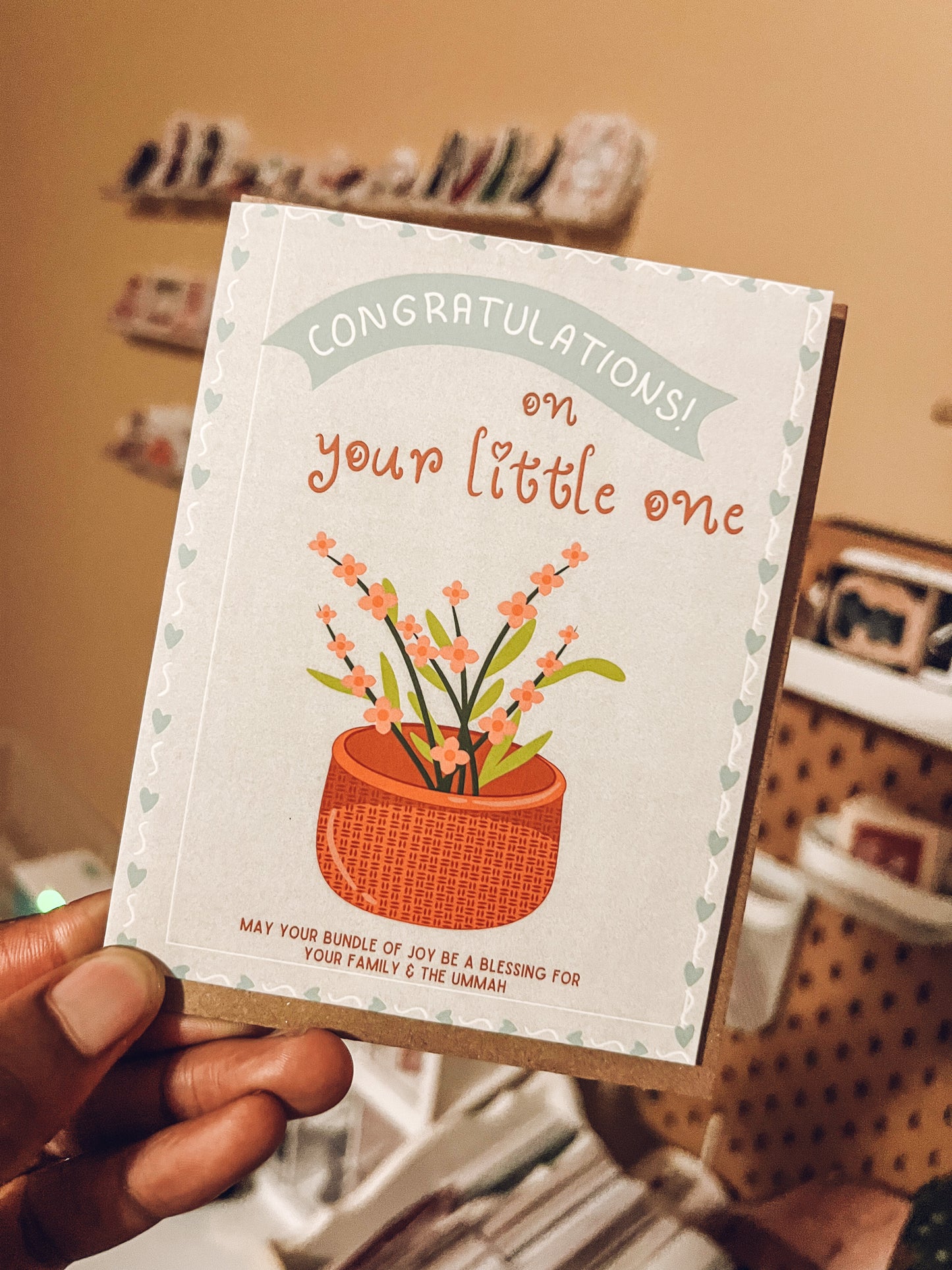 "Imperfect" New Baby Card