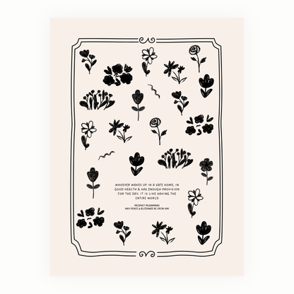 World Of Blessings Art Print