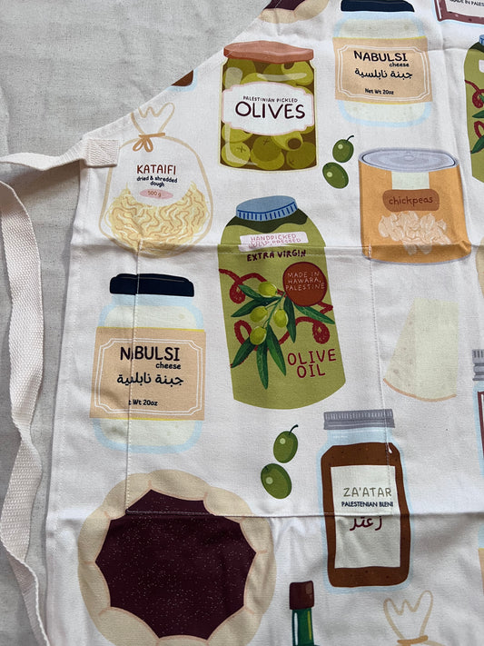 Palestine Cuisine Adult Apron