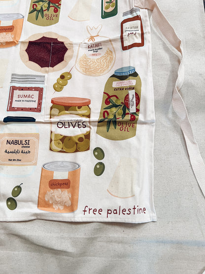 Palestine Cuisine Adult Apron