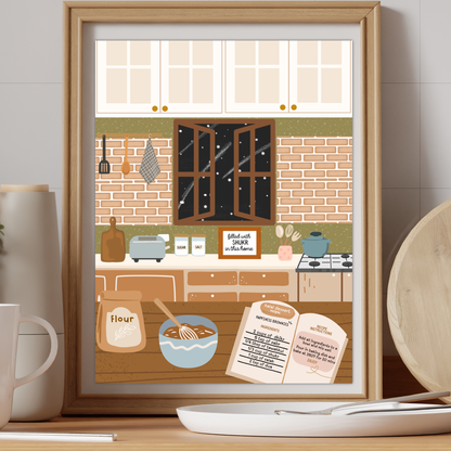 Halal Kitchen Art Print
