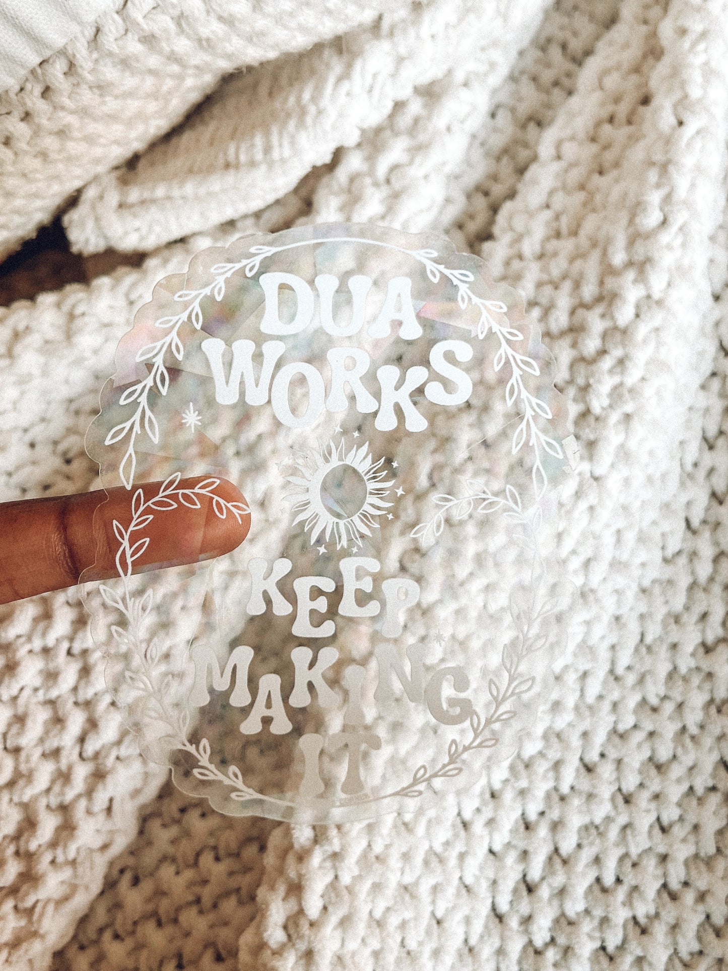 Dua Works Suncatcher