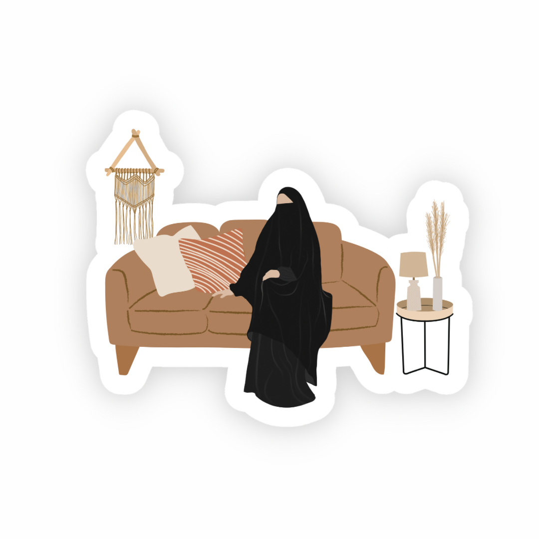 Cozy Couch Sticker