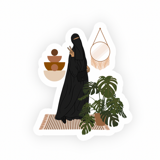 Boho Niqabi Sticker