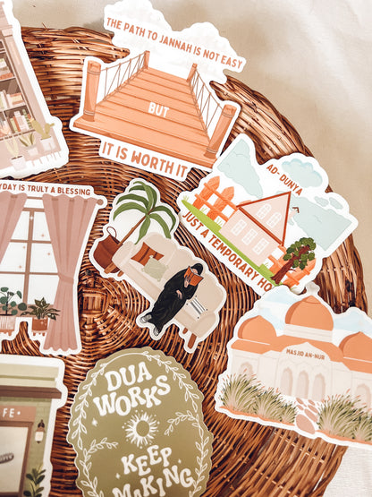 Dua Works Sticker