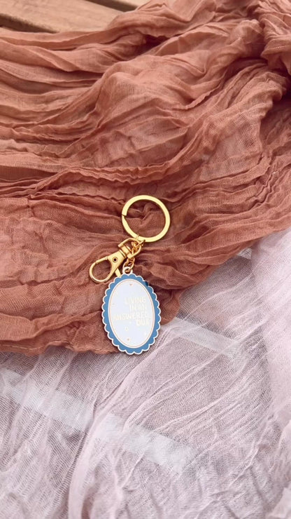 Living In Answered Dua Keychain