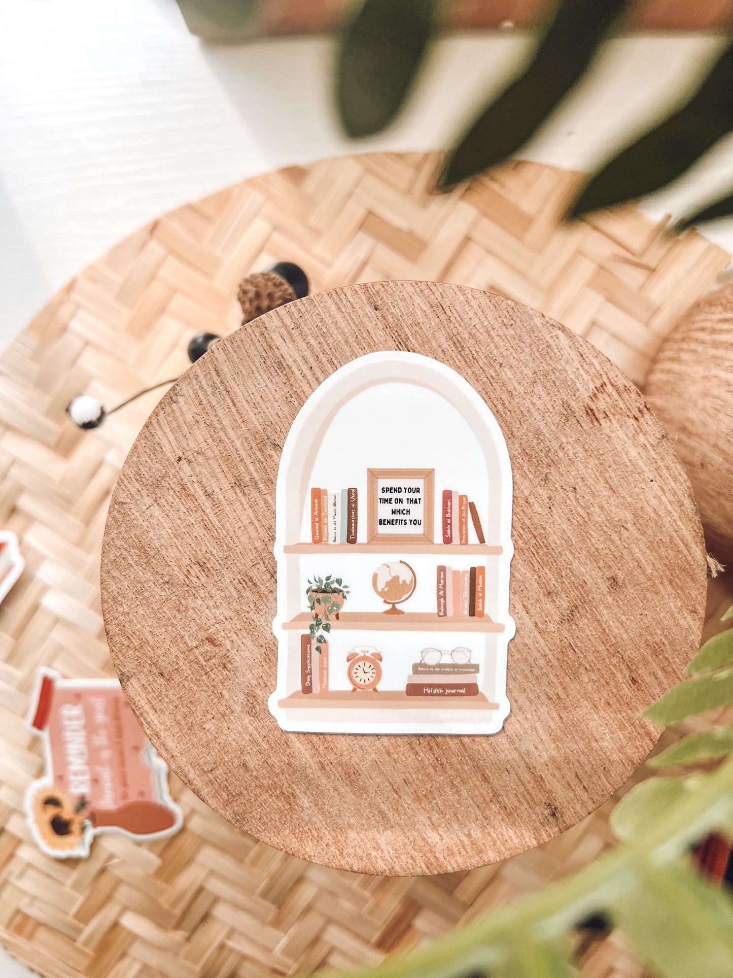 Student of Knowledge Bookshelf Sticker