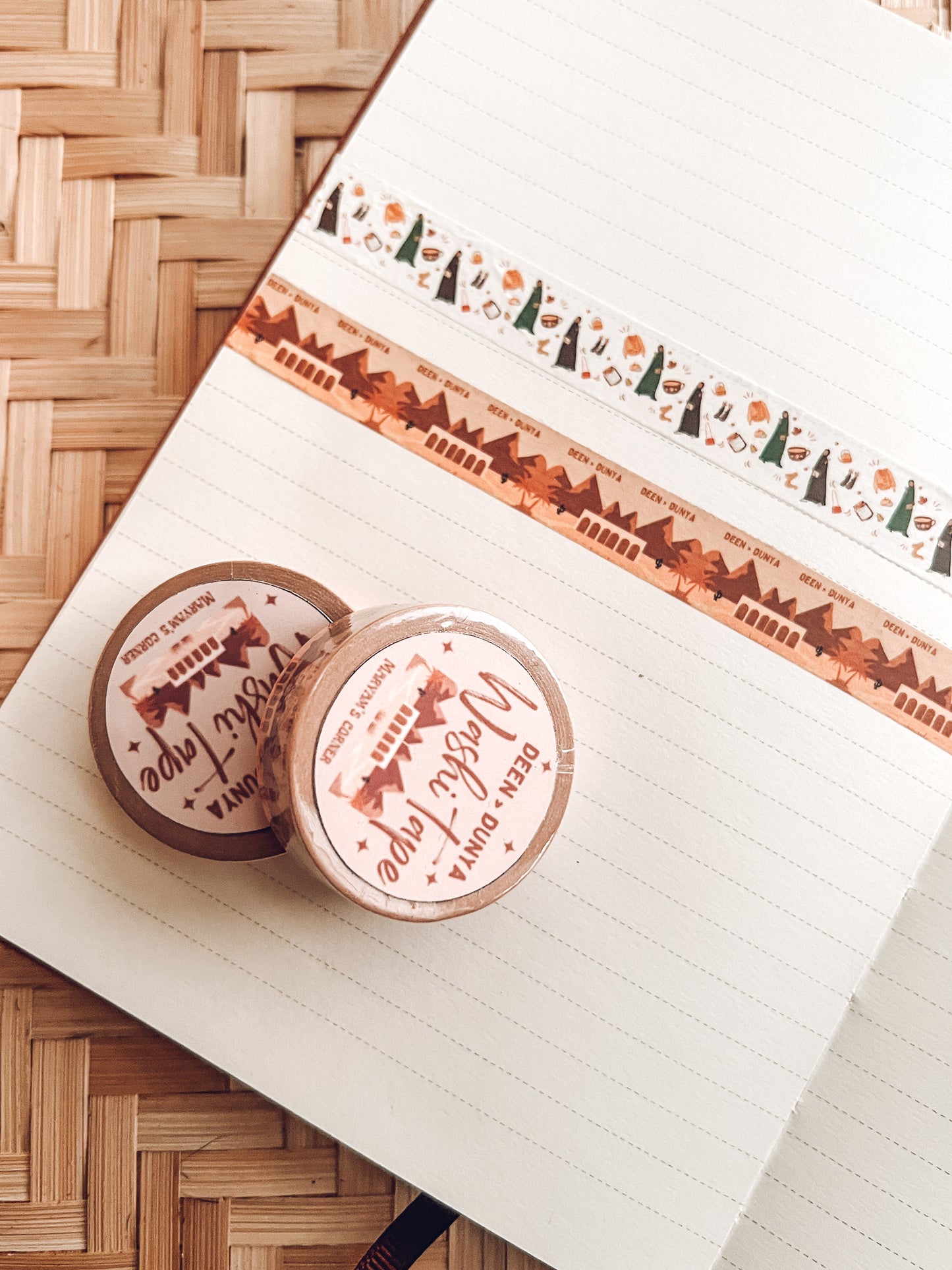 Deen Over Dunya Washi Tape