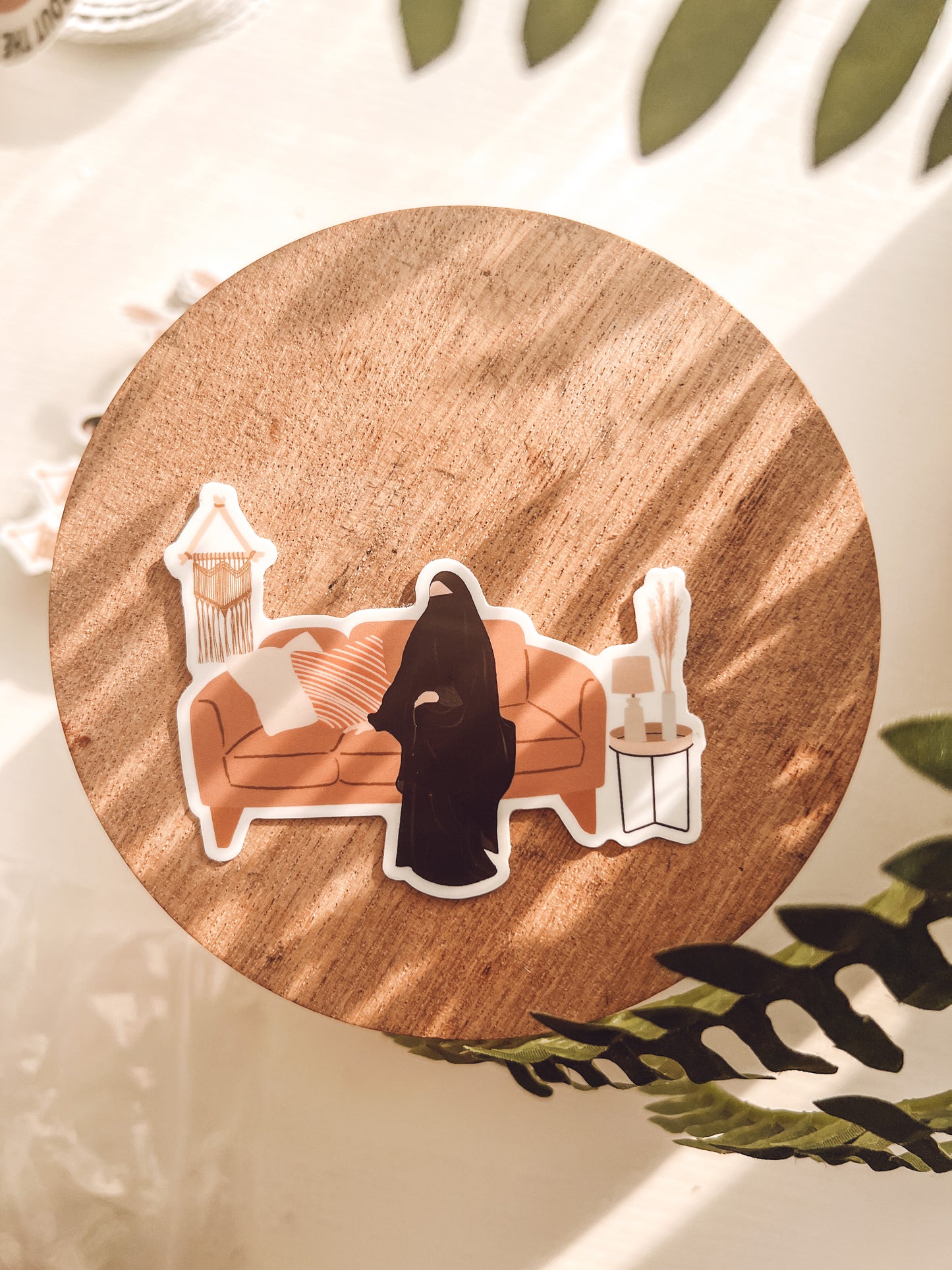 Cozy Couch Sticker