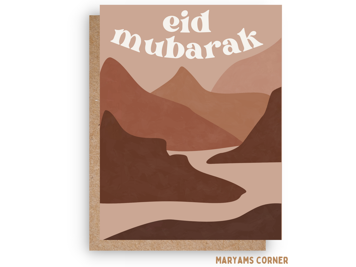 Eid Mubarak Greeting Card