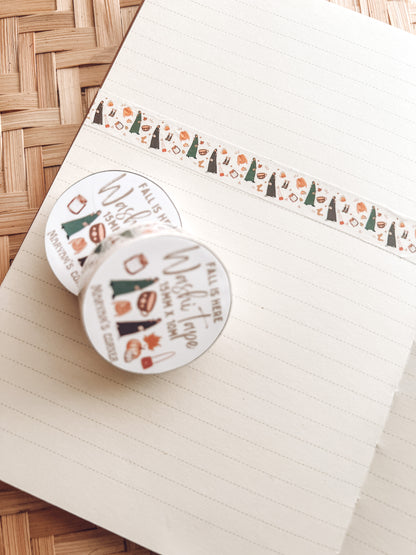 Fall Is Here Washi Tape